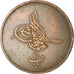 Coin, Egypt, Abdul Aziz, 10 Para, 1864/AH1277, EF(40-45), Bronze, KM:241
