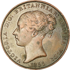 Coin, Jersey, Victoria, 1/13 Shilling, 1851, EF(40-45), Copper, KM:3