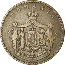 Coin, Romania, Carol I, 10 Bani, 1867, VF(30-35), Copper, KM:4.2