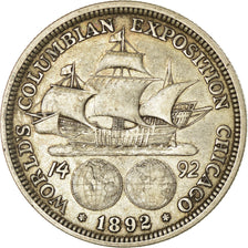 Coin, United States, Half Dollar, 1892, U.S. Mint, Philadelphia, Columbian