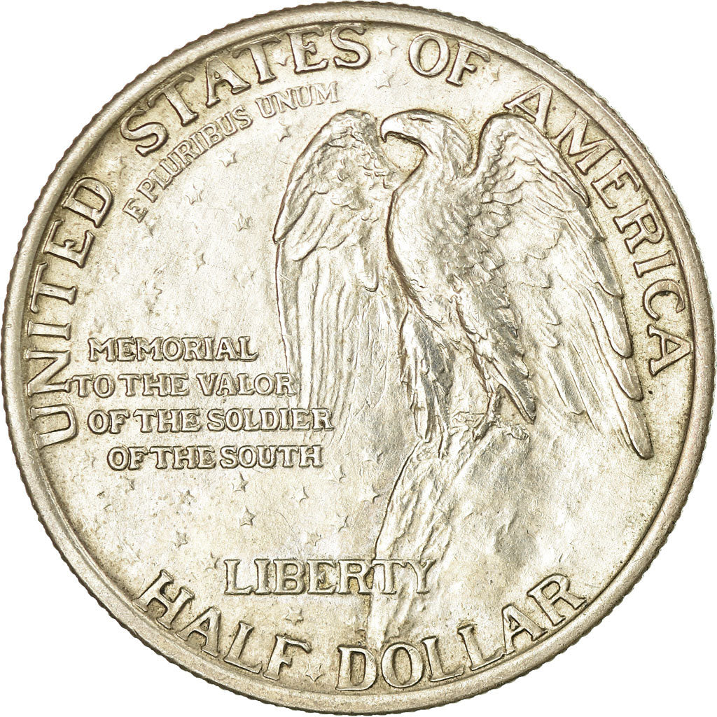 Coin, United States, Half Dollar, 1925, U.S. Mint, Philadelphia, Stone mountain