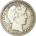 Moneta, USA, Barber Half Dollar, Half Dollar, 1908, U.S. Mint, New Orleans