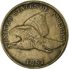 Monnaie, États-Unis, Flying Eagle Cent, Cent, 1857, U.S. Mint, Philadelphie