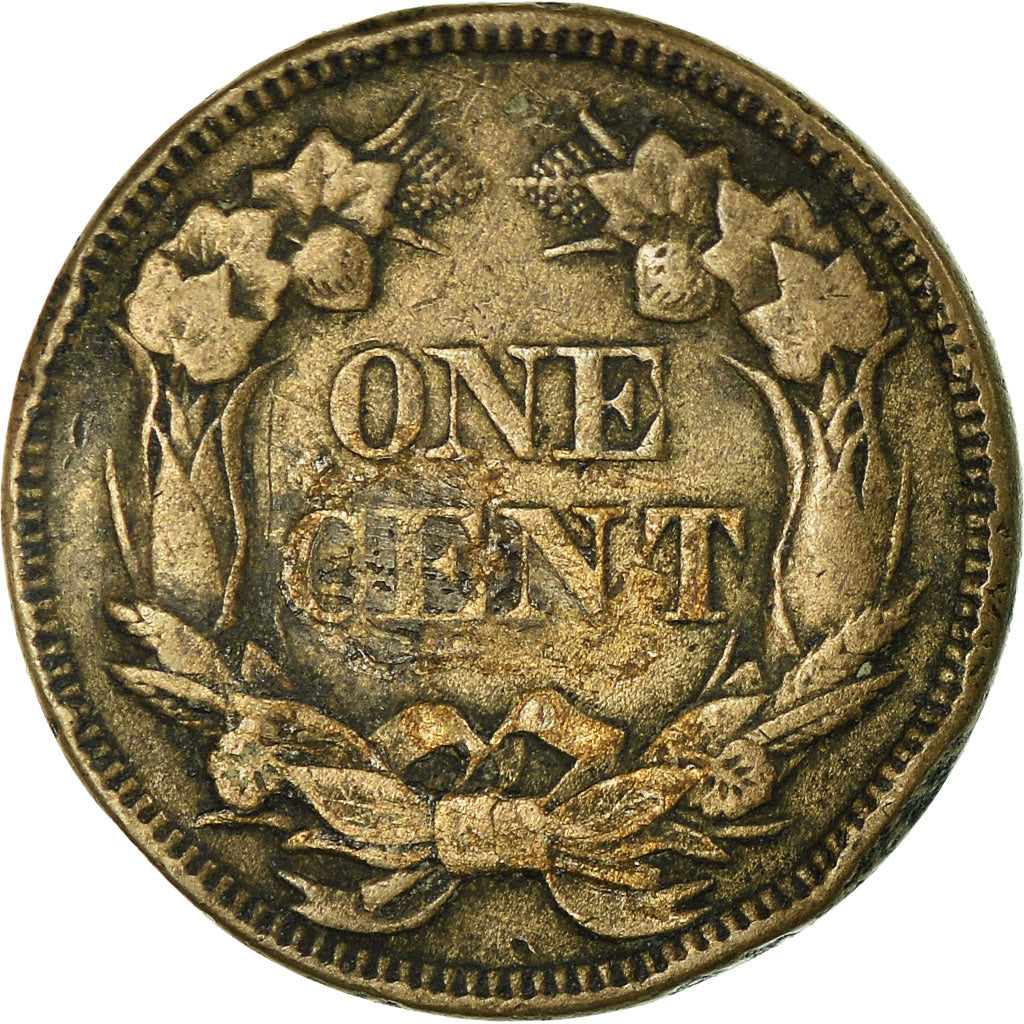 Monnaie, États-Unis, Flying Eagle Cent, Cent, 1857, U.S. Mint, Philadelphie