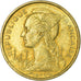 Coin, FRENCH AFARS & ISSAS, 10 Francs, 1970, Paris, EF(40-45), Aluminum-Bronze