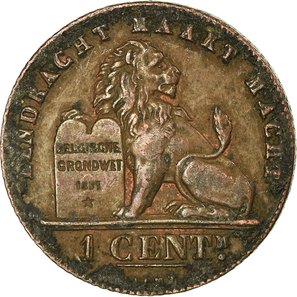 Moneda, Bélgica, Centime, 1912, BC+, Cobre, KM:77