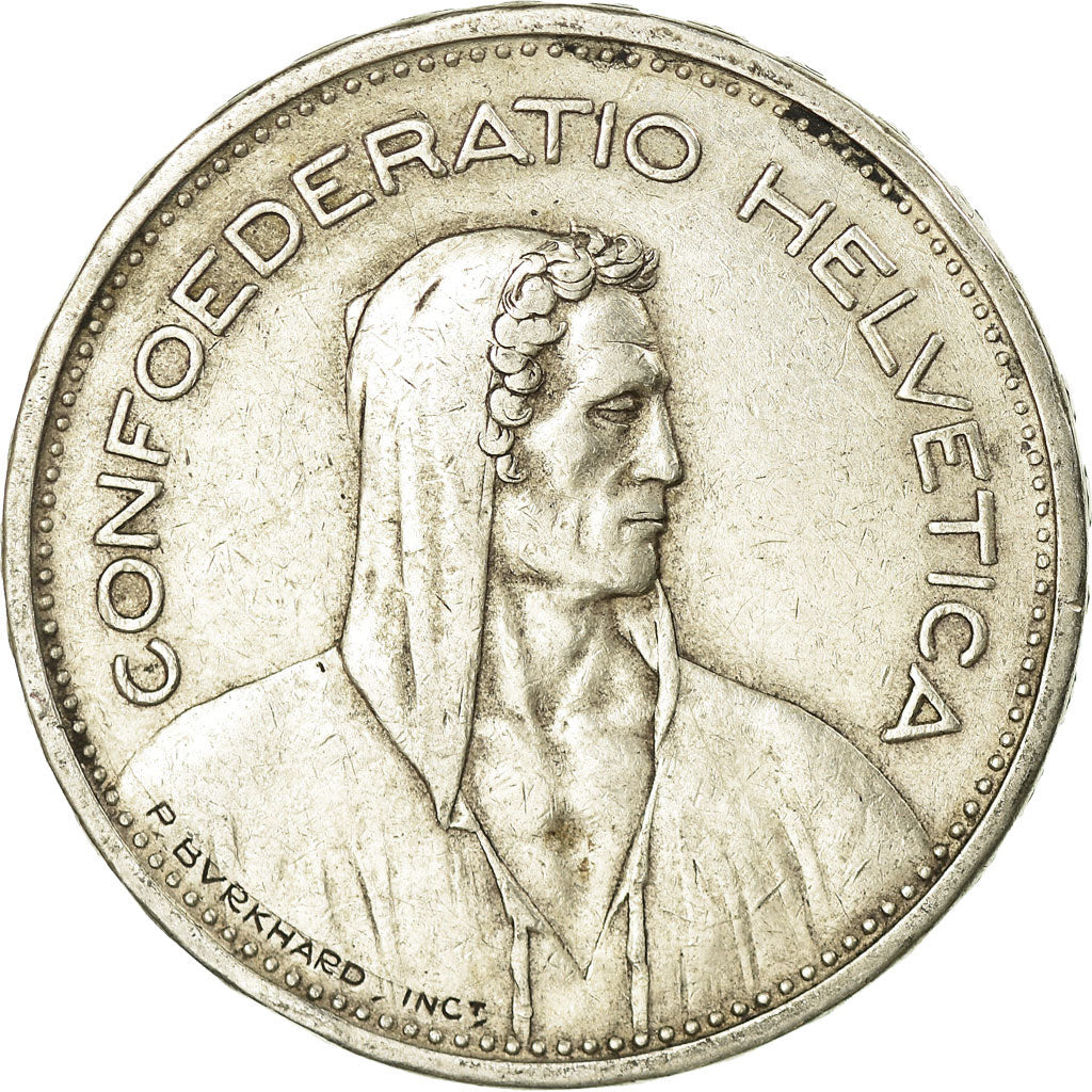 Monnaie, Suisse, 5 Francs, 1935, Bern, TTB, Argent, KM:40