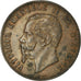 Munten, Italië, Vittorio Emanuele II, 10 Centesimi, 1867, Strasbourg, ZF