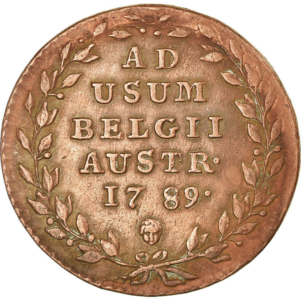 Moeda, Países Baixos Austríacos, Joseph II, 2 Liards, 2 Oorden, 1789