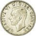 Coin, Great Britain, George VI, Florin, Two Shillings, 1942, VF(30-35), Silver