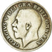 Moneda, Gran Bretaña, George V, Shilling, 1921, BC+, Plata, KM:816a