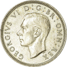 Coin, Great Britain, George VI, Shilling, 1946, AU(55-58), Silver, KM:854