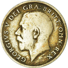 Coin, Great Britain, George V, 6 Pence, 1920, VF(20-25), Silver, KM:815a.1
