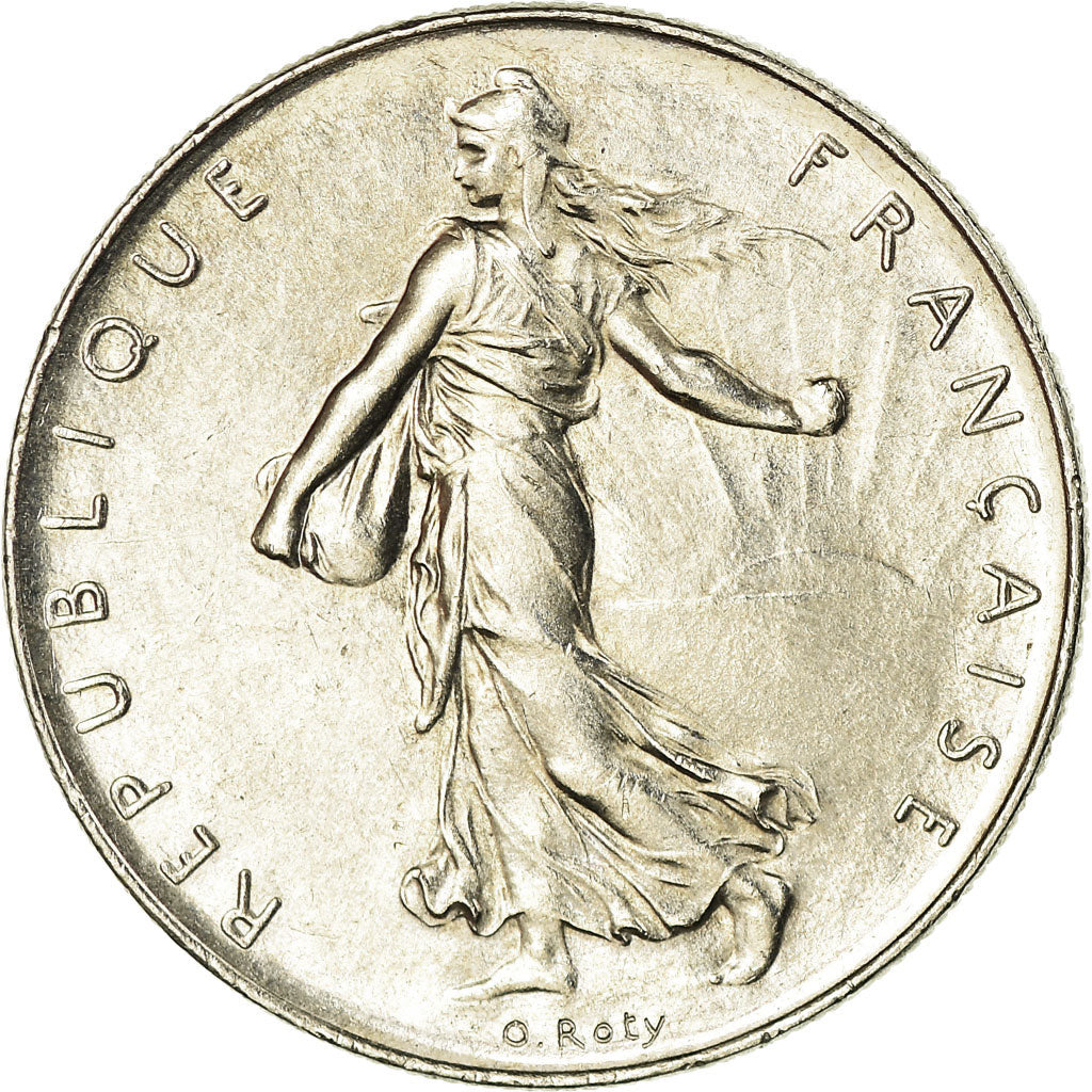 Monnaie, France, Semeuse, Franc, 1975, Paris, SPL, Nickel, Gadoury:474, KM:925.1
