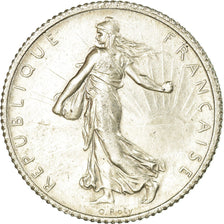Coin, France, Semeuse, Franc, 1919, Paris, AU(55-58), Silver, KM:844.1
