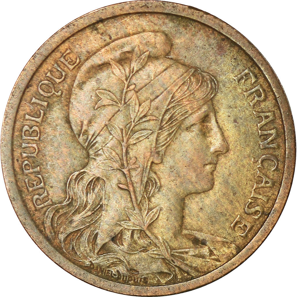 Monnaie, France, Dupuis, 2 Centimes, 1899, Paris, TB+, Bronze, Gadoury:107