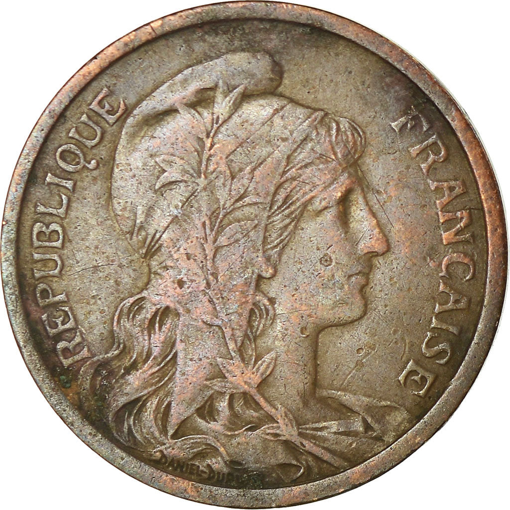 Münze, Frankreich, Dupuis, 2 Centimes, 1903, Paris, S+, Bronze, KM:841