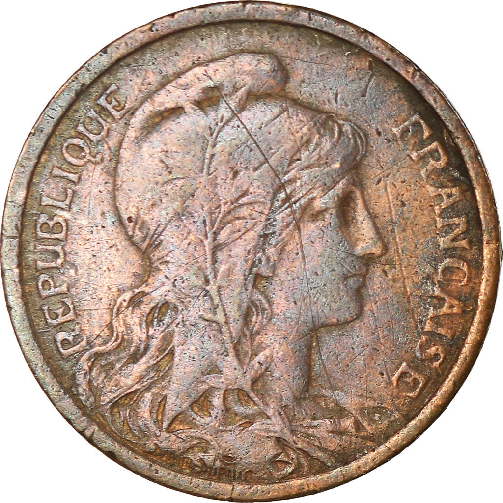 Coin, France, Dupuis, 2 Centimes, 1904, Paris, VF(30-35), Bronze, KM:841