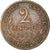 Moneda, Francia, Dupuis, 2 Centimes, 1911, Paris, BC+, Bronce, KM:841