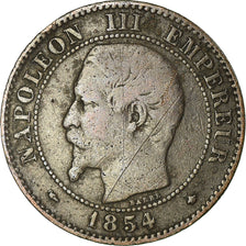 Münze, Frankreich, Napoleon III, Napoléon III, 2 Centimes, 1854, Strasbourg
