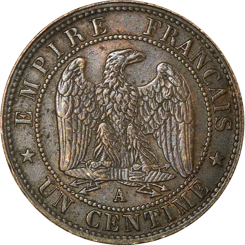Münze, Frankreich, Napoleon III, Napoléon III, Centime, 1855, Paris, SS