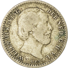 Coin, Netherlands, William III, 10 Cents, 1873, VF(30-35), Silver, KM:80