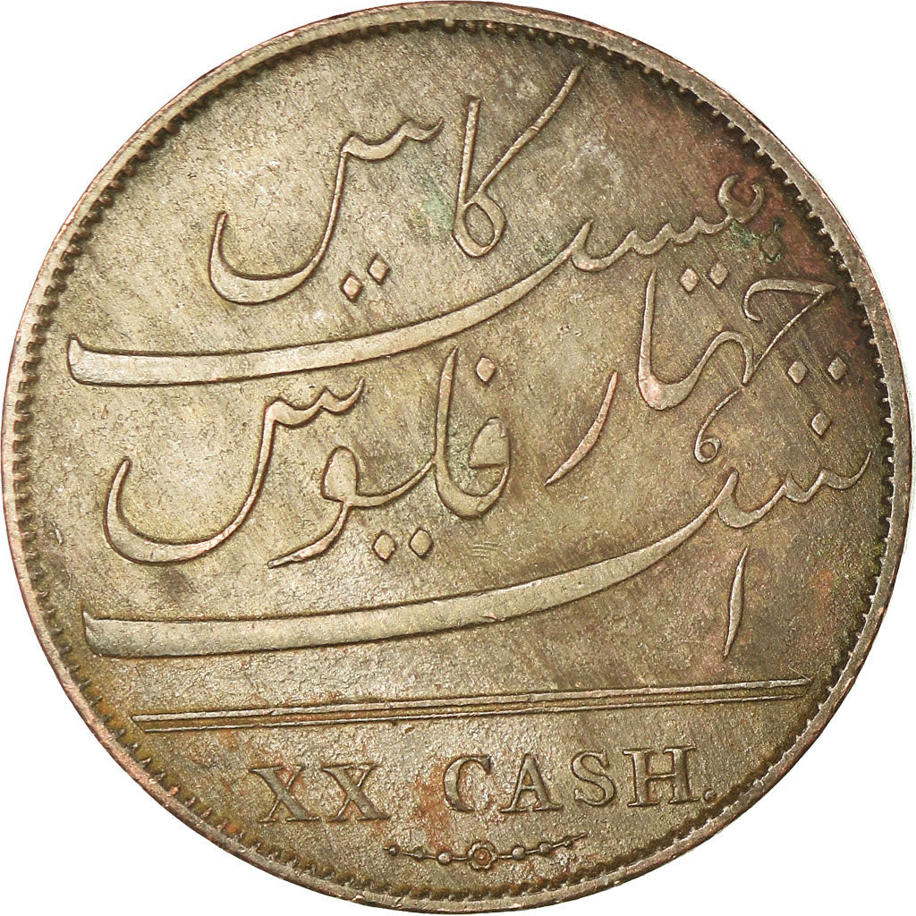 Coin, INDIA-BRITISH, MADRAS PRESIDENCY, 20 Cash, 1803, Soho Mint, Birmingham