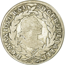 Monnaie, Etats allemands, BAVARIA, Maximilian III, Josef, 20 Kreuzer, 1763