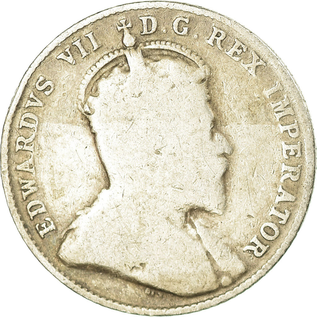Coin, Canada, Edward VII, 10 Cents, 1906, Royal Canadian Mint, Ottawa