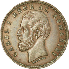 Coin, Romania, Carol I, 2 Bani, 1900, AU(55-58), Copper, KM:27