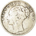 Coin, INDIA-BRITISH, Victoria, Rupee, 1840, Bombay, VF(20-25), Silver, KM:457.4