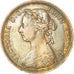 Coin, Great Britain, Victoria, 1/2 Penny, 1887, EF(40-45), Bronze, KM:754