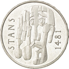 SWITZERLAND, 5 Francs, 1981, Bern, KM #60, AU(55-58), Copper-Nickel, 31.45,...