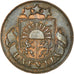 Moneta, Łotwa, Santims, 1924, EF(40-45), Bronze, KM:1
