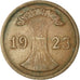 Moneta, GERMANIA, REPUBBLICA DI WEIMAR, 2 Rentenpfennig, 1923, Karlsruhe, BB