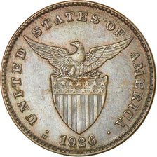 Moneta, Filipiny, Centavo, 1926, AU(55-58), Bronze, KM:163