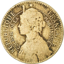 Coin, Martinique, 50 Centimes, 1922, Paris, VF(30-35), Copper-nickel, KM:40