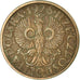 Coin, Poland, Grosz, 1928, Warsaw, EF(40-45), Bronze, KM:8a