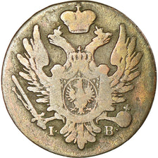 Coin, Poland, Alexander I, Grosz, 1824, Warsaw, VF(30-35), Copper, KM:94