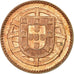 Coin, Portugal, Centavo, 1918, EF(40-45), Bronze, KM:565
