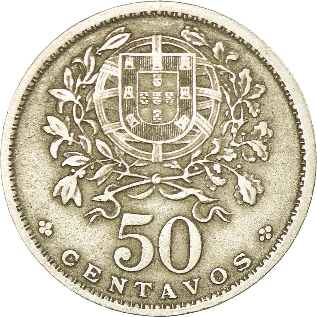 Moeda, Portugal, 50 Centavos, 1931, VF(30-35), Cobre-níquel, KM:577