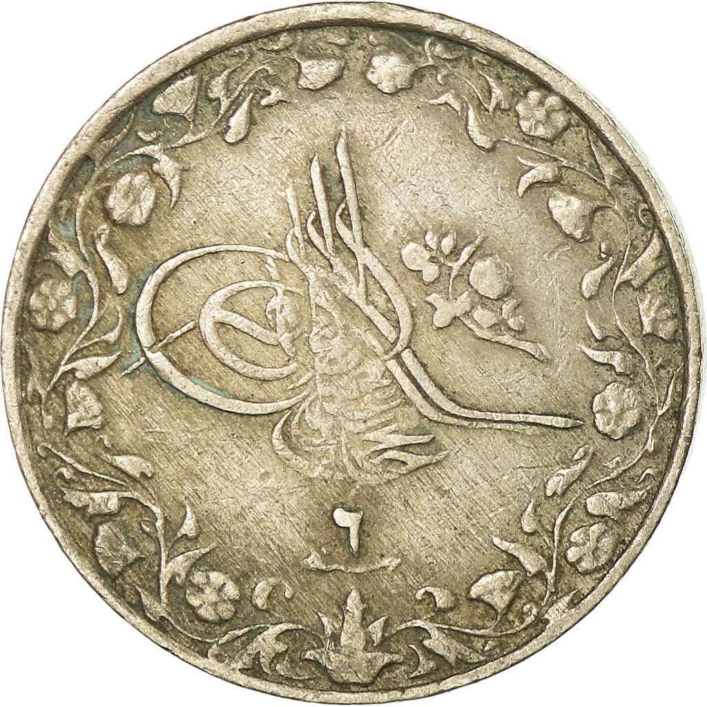 Coin, Egypt, Muhammad V, 1/10 Qirsh, 1910/AH1327, Misr, EF(40-45)