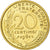 Moneda, Francia, 20 Centimes, 1961, EBC+, Aluminio - bronce, KM:E107
