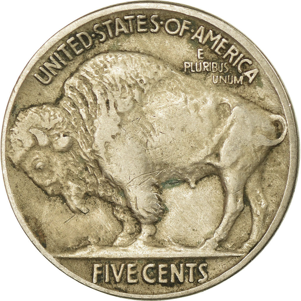 Moeda, Estados Unidos da América, Buffalo Nickel, 5 Cents, 1914, U.S. Mint