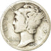 Coin, United States, Mercury Dime, Dime, 1928, U.S. Mint, San Francisco