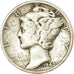 Coin, United States, Mercury Dime, Dime, 1942, U.S. Mint, San Francisco