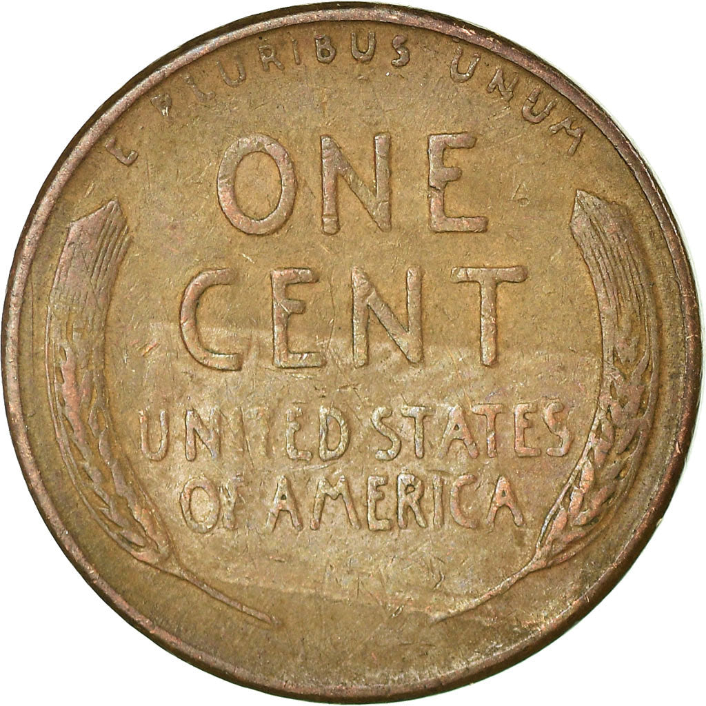 Coin, United States, Lincoln Cent, Cent, 1949, U.S. Mint, San Francisco