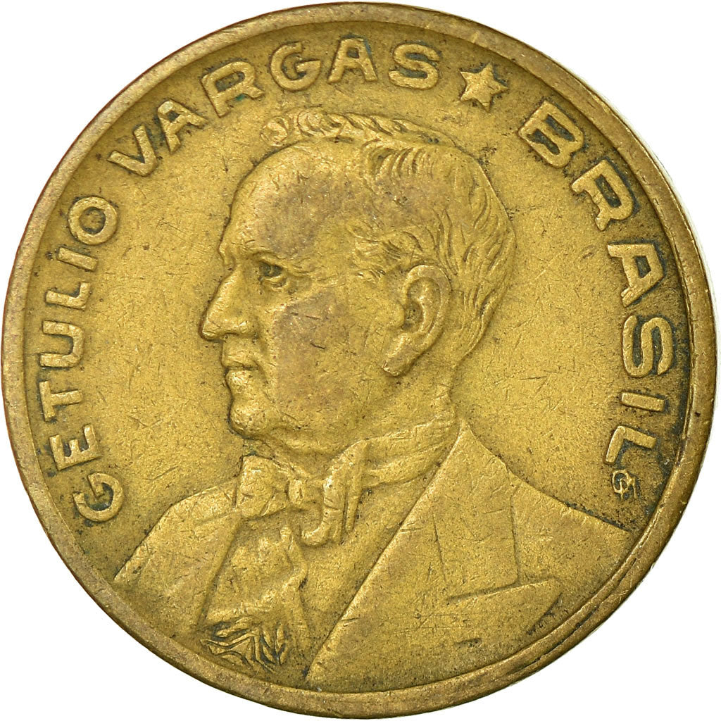 Monnaie, Brésil, 50 Centavos, 1944, TB+, Aluminum-Bronze, KM:557a