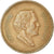 Moneda, Jordania, Hussein, 10 Fils, Qirsh, Piastre, 1978/AH1398, MBC, Bronce