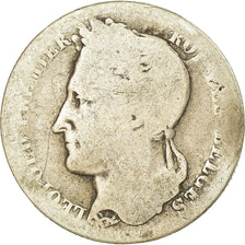 Coin, Belgium, Leopold I, 1/4 Franc, 1834, VG(8-10), Silver, KM:8